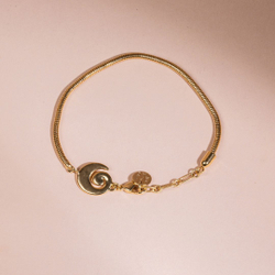 Колье ORI TAO, Bagyo, тайфун, OT24.2-15-31801 (золотистый)