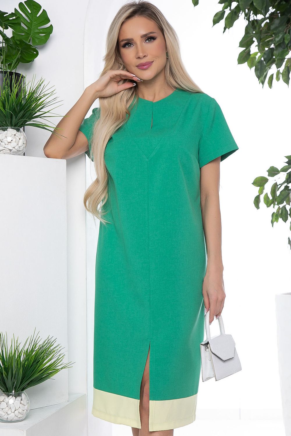 Платье Амели изумрудное П10117 LT Collection