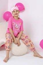 Пижама для девочки Единопончик-2 Виотекс РОЗОВО-ПЕРСИКОВЫЙ