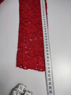 Блузка Zolla красная с кружевом 44 размер