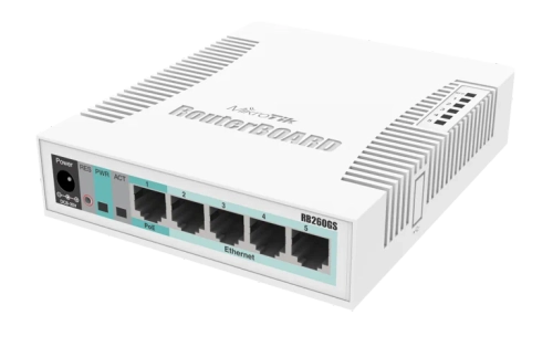 MikroTik RB260GS управляемый коммутатор 1G