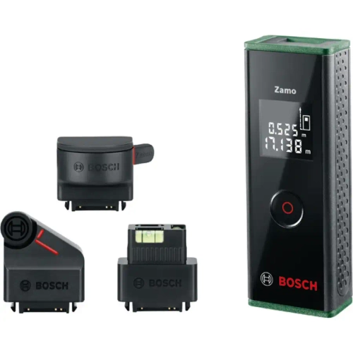 Цифровой лазерный дальномер ZAMO III SET BOSCH 0603672701