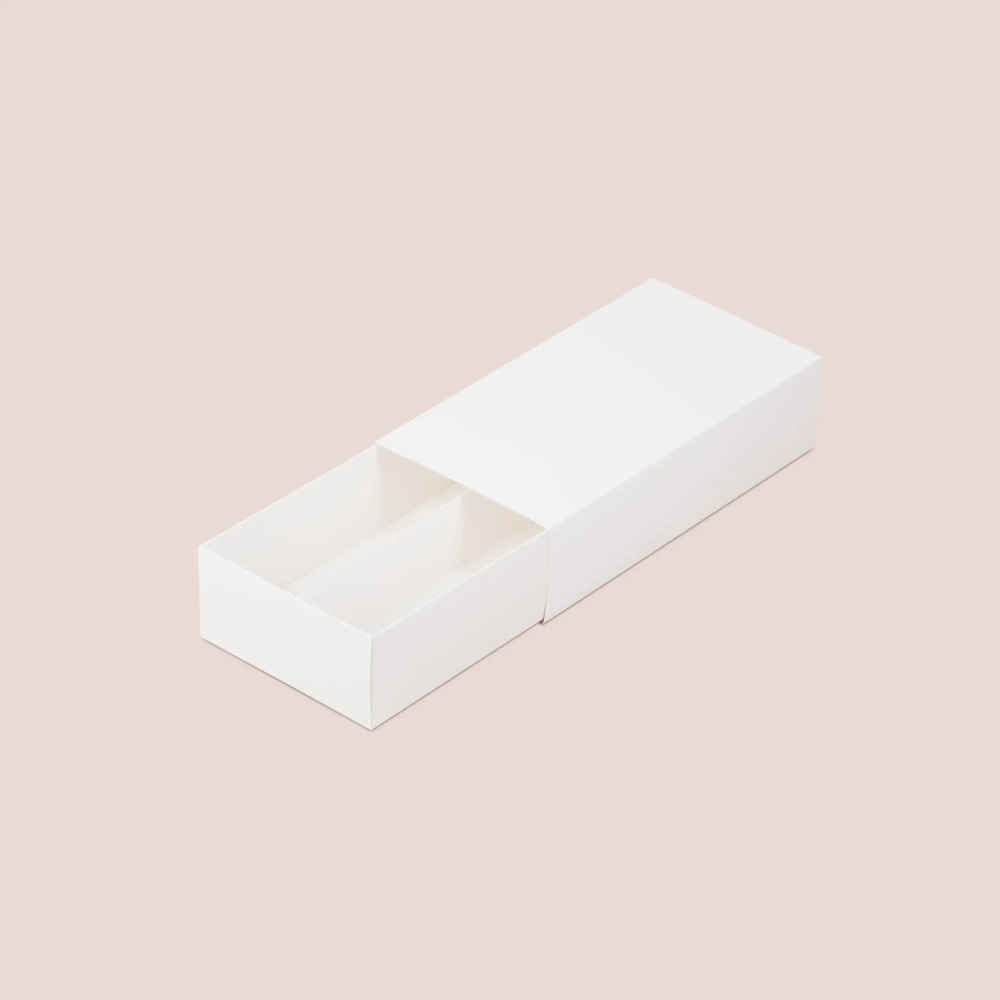 Коробка-пенал для макаронс в 2 ряда 227*114*55 мм