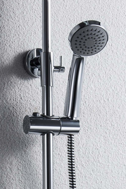 OPAL R душевая колонна со смесителем для душа (верхний душ круглой формы)(старый арт.F9125183CP-A2-RUS)