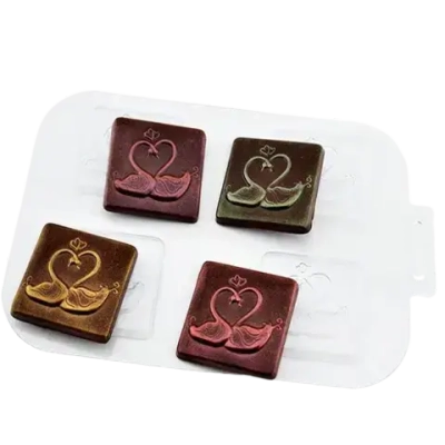 Форма для шоколада "Два лебедя"