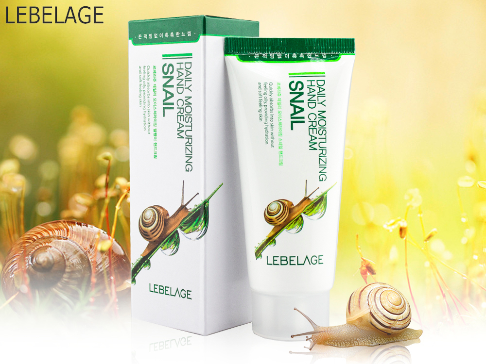 Lebelage Daily Moisturizing Snail Hand Cream увлажняющий крем для рук с муцином улитки