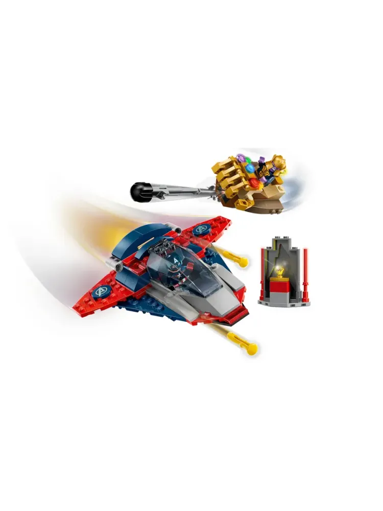 Конструктор Marvel 76319 Капитан Америка против Таноса