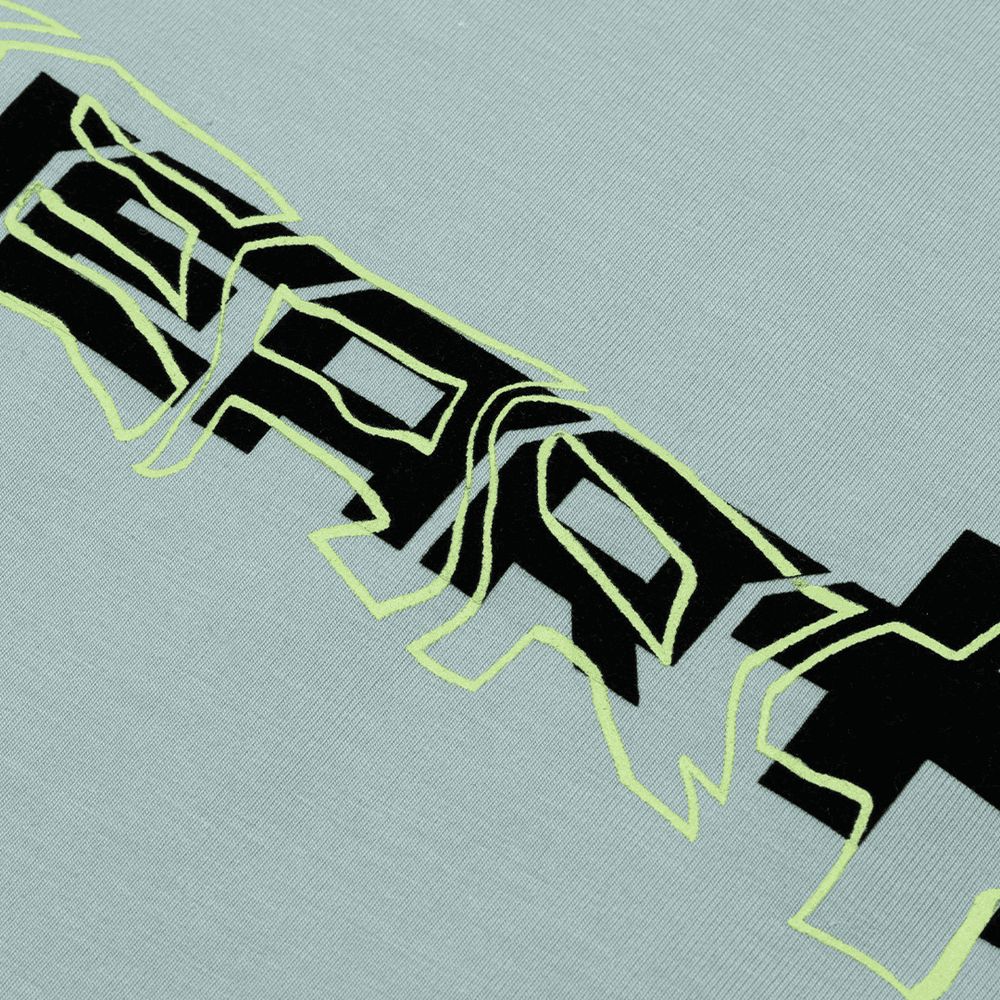 Футболка Heartz Wave Logo Black Series ED2 зеленая