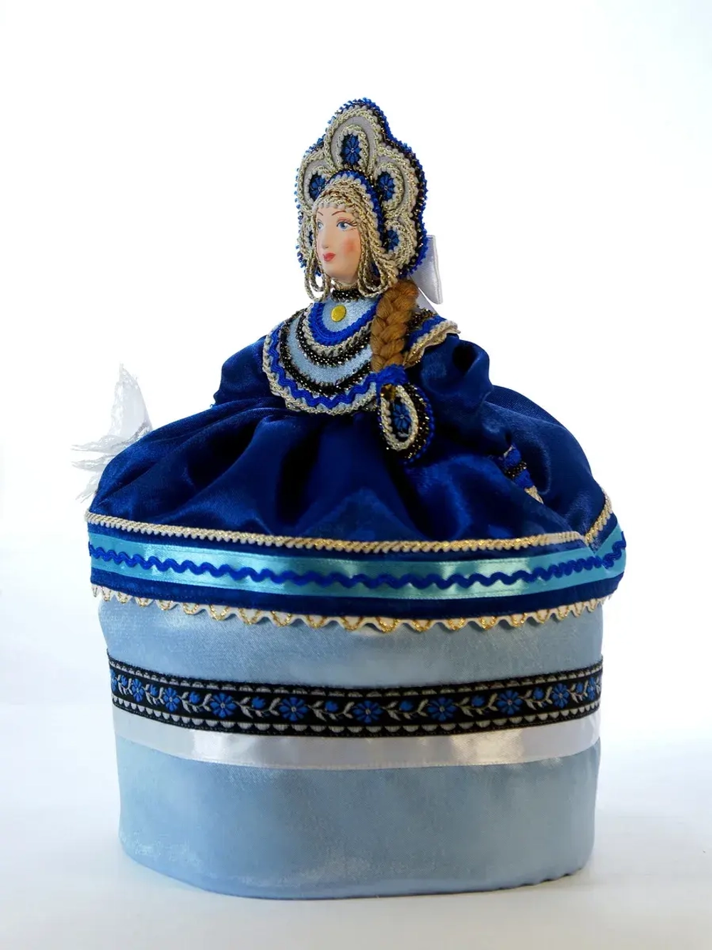 Кукла-грелка на чайник