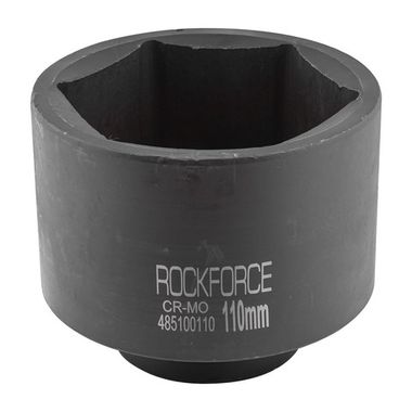 Головка ударная глубокая 1'', 110мм (6гр.) RockForce##Rock FORCE RF-485100110