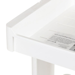 Полка универс, пластик, 4 секц, 39х35х108 см, на колесах, SPE34381-1