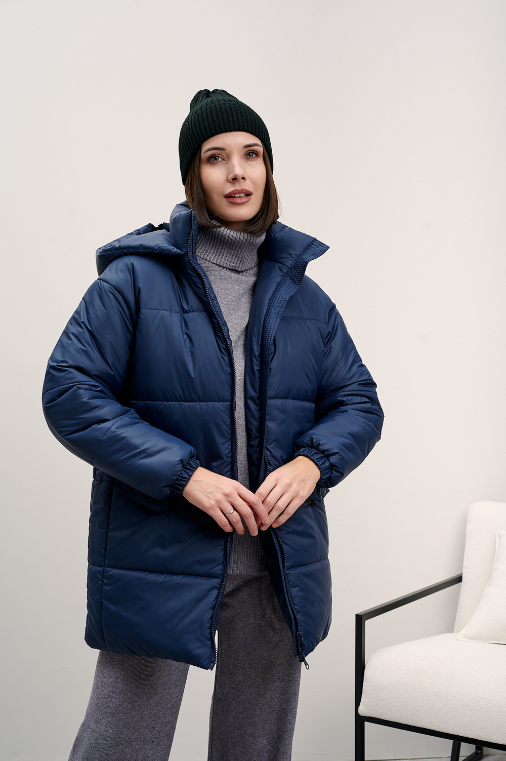 Куртка женская  "Сноу" синий