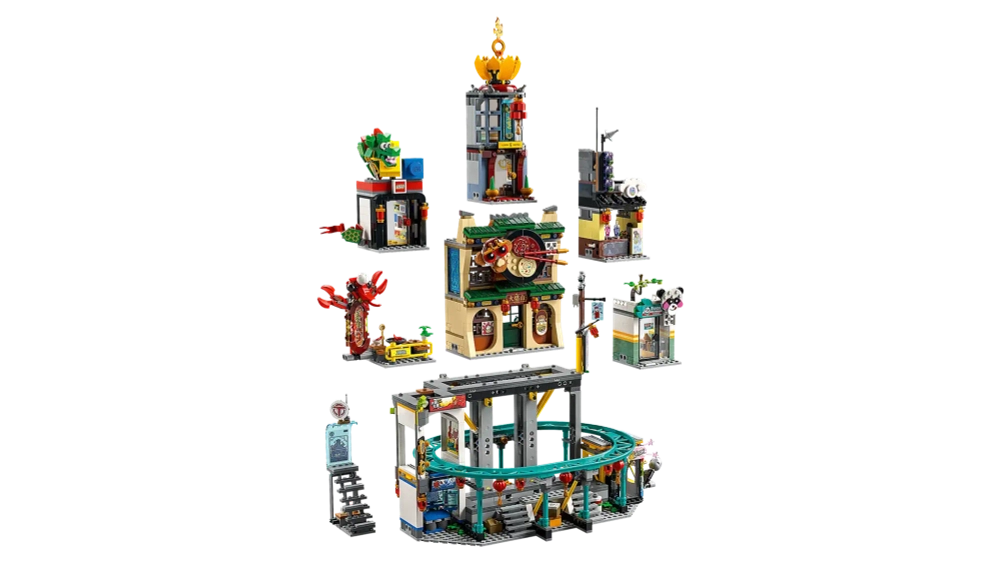 Конструктор LEGO Monkie Kid 80036 Город фонарей