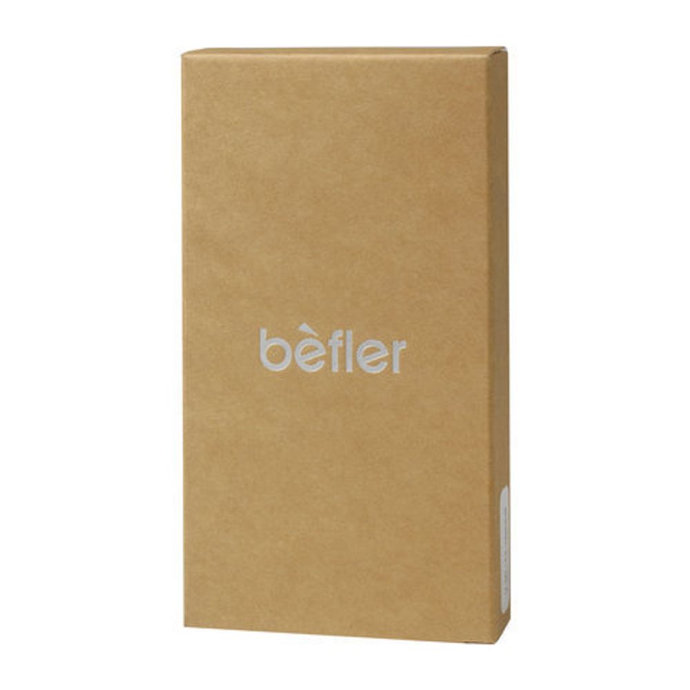 Визитница карманная BEFLER "Classic" на 40 визитных карт, натуральная кожа, коричневая, V.30.-1