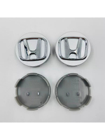 Колпачки заглушки на литые диски с эмблемой Honda 58 мм 4 шт