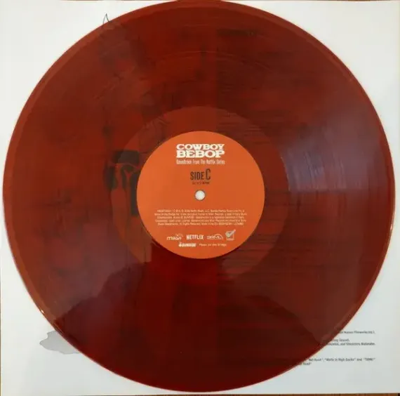 The Seatbelts, Yoko Kanno – Cowboy Bebop - Soundtrack From The Netflix Series - Red/Orange Marbled - 2LP