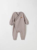 Комбинезон вязаный "Какао" 0+
