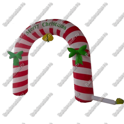 Надувная арка «Новогодняя карамель»