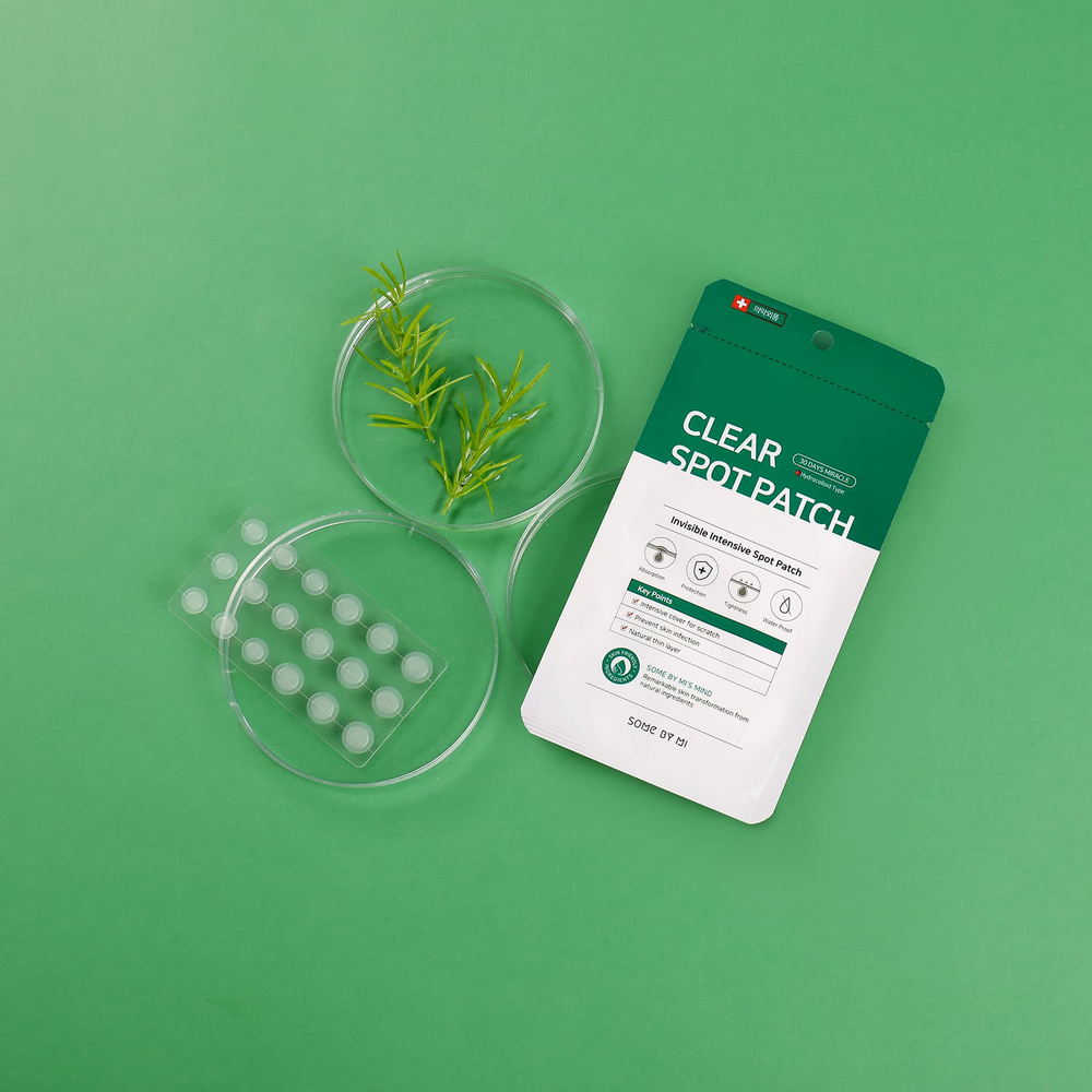 SOME BY MI, 30 Days Miracle Clear Spot Patch, патчи против акне, 18 шт.