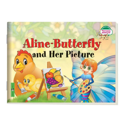 Читаем вместе. 1 уровень. Бабочка Алина и ее картина. Aline-Butterfly and Her Picture. (на англ яз), изд.: Айрис, авт.: Благовещенская Т.А., серия.: