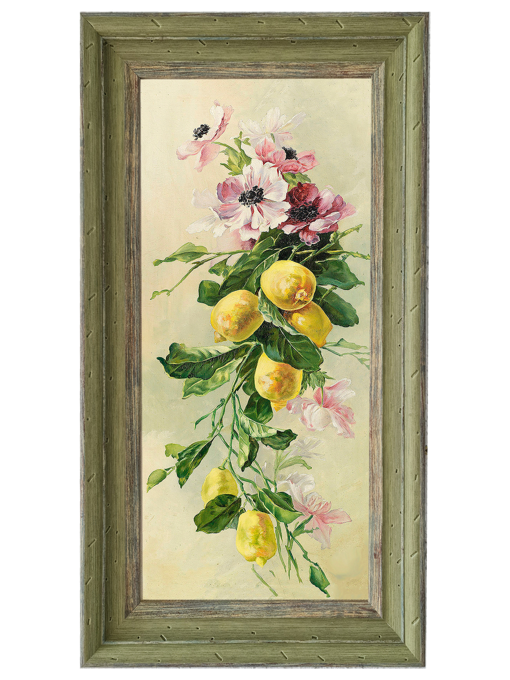 Картина на стену для интерьера на холсте в раме 22*41 см