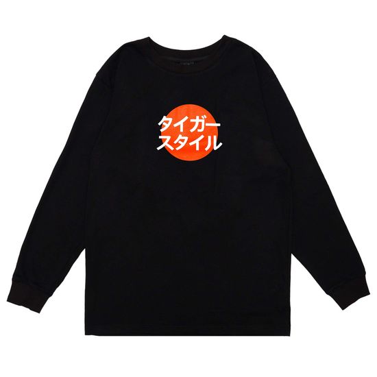 Лонгслив STEAL CHILL Тигр чёрный