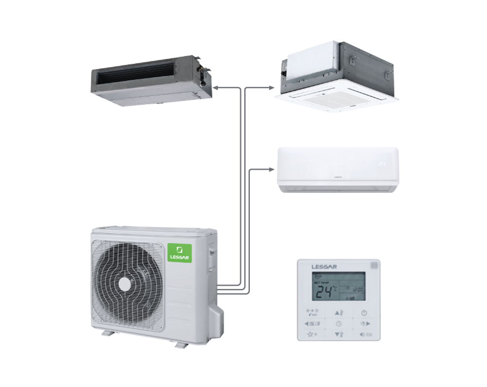 Внутренний блок Lessar eMagic LS-MHE07DOA2 inverter