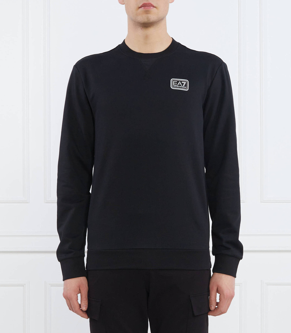 Худи EA7 - черный(3RPM26 PJ05Z)