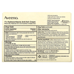 Aveeno, Active Naturals, 1 % гидрокортизон, крем против зуда, 28 г (1 унция)