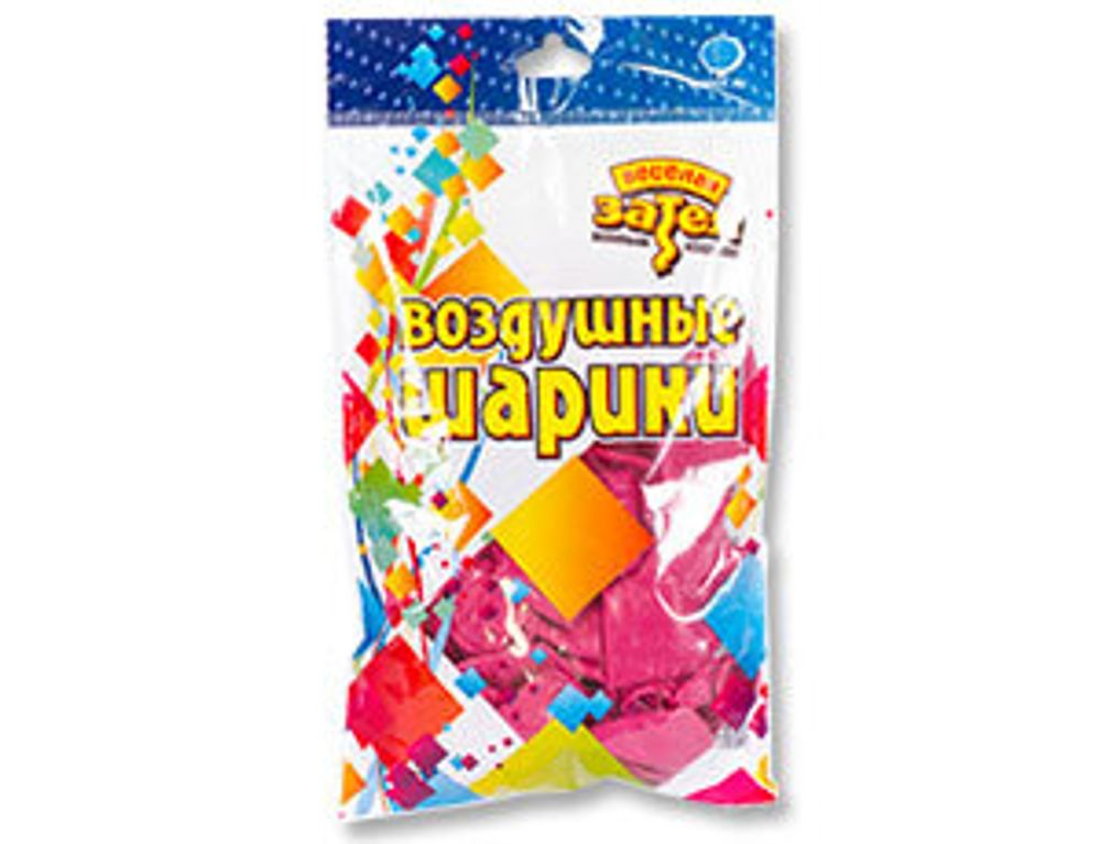 Шар (12"/30 см) Металлик Rose red 25 шт.