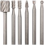 Шарошки-мини стальные по металлу, 6 шт FIT 36477