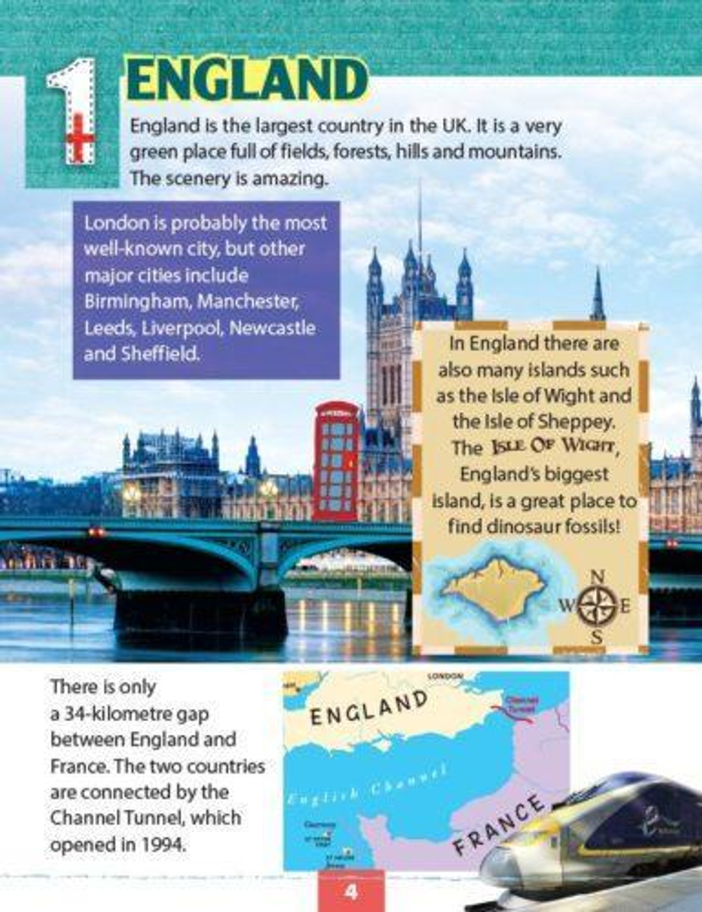 Welcome to the UK. Уровень 4 (4-5 класс) Книга для чтения с доступом к электронному приложению и диском