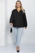 Блуза Калитея (черная) Б11624 LT Collection