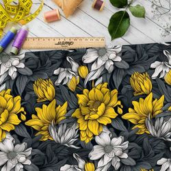 Ткань премиум шифон ожившая гравюра