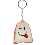 Брелок мягкий Булочка, микс, 6 см
