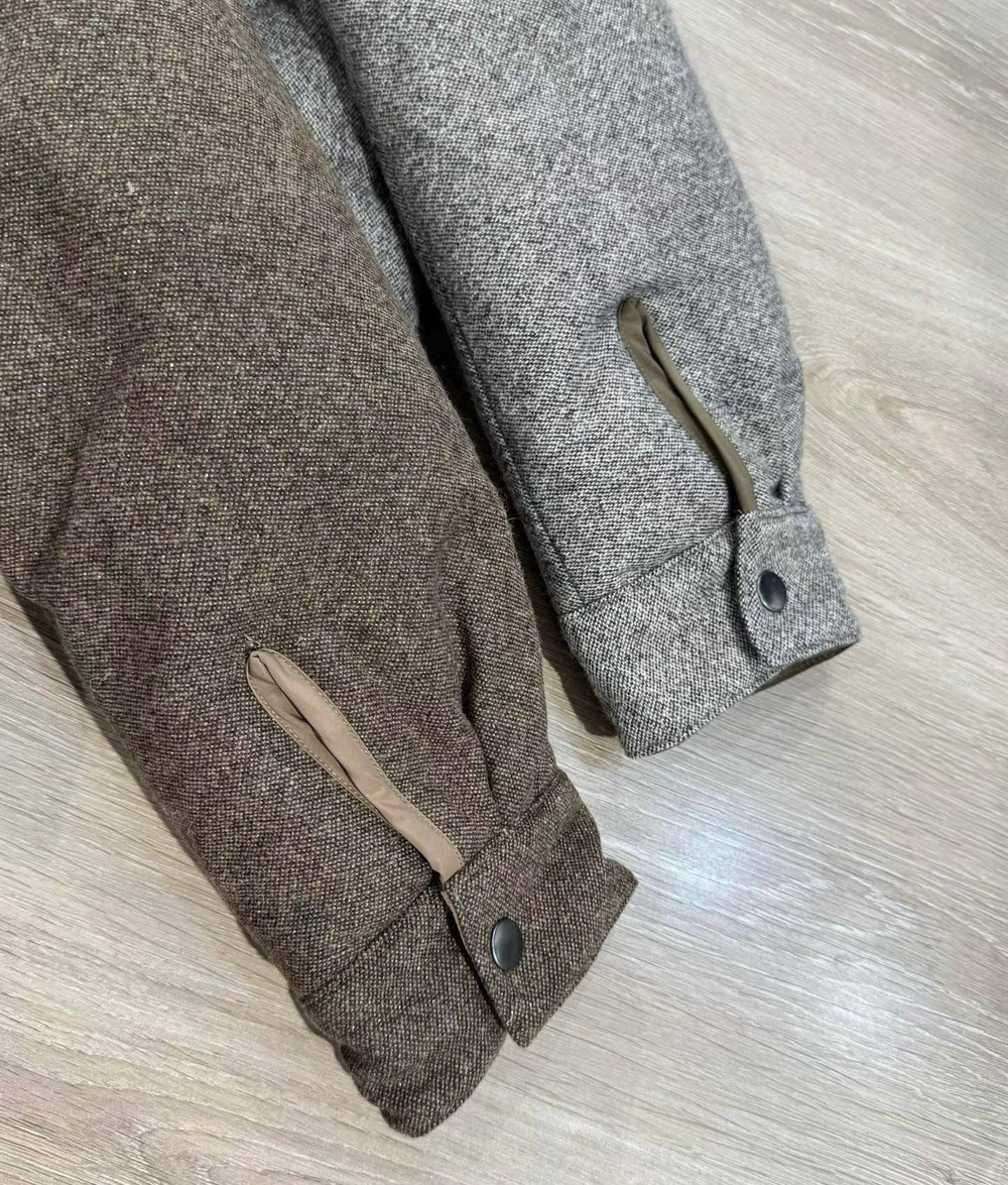 Двусторонний пуховик Brunello Cucinelli