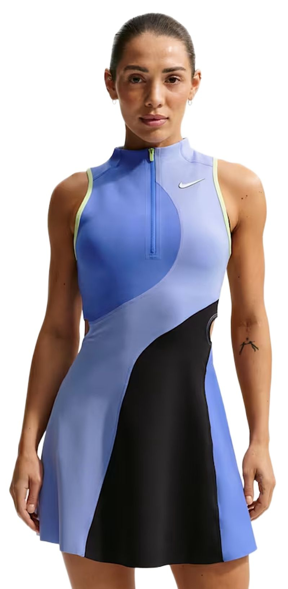 Теннисное платье Nike Court Slam Dri-FIT Tennis - sapphire/light thistle/black/white