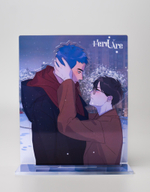 Большой акриловый стенд Here u are. Зима