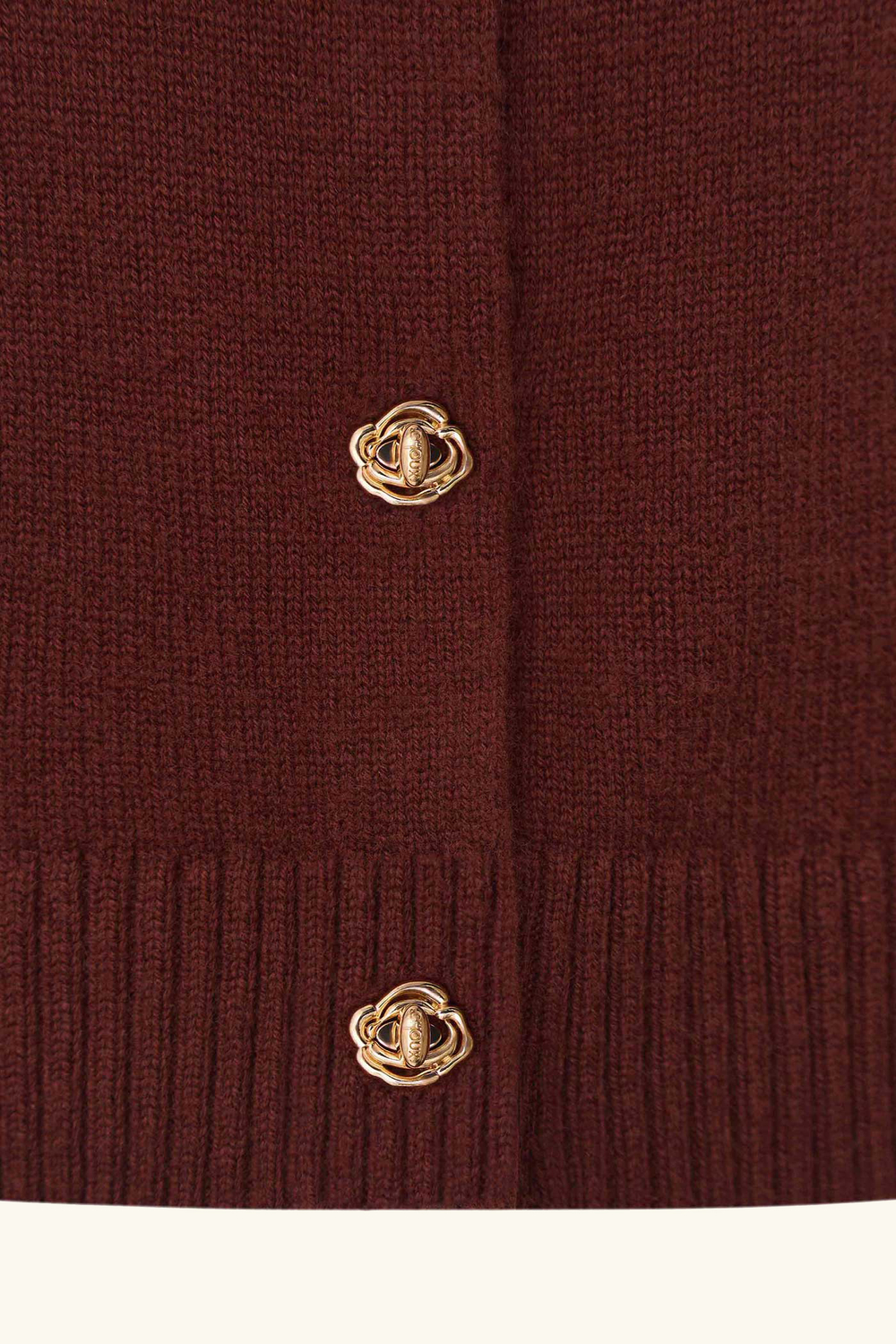 Кардиган из кашемира ((Roselle)), шоколадный