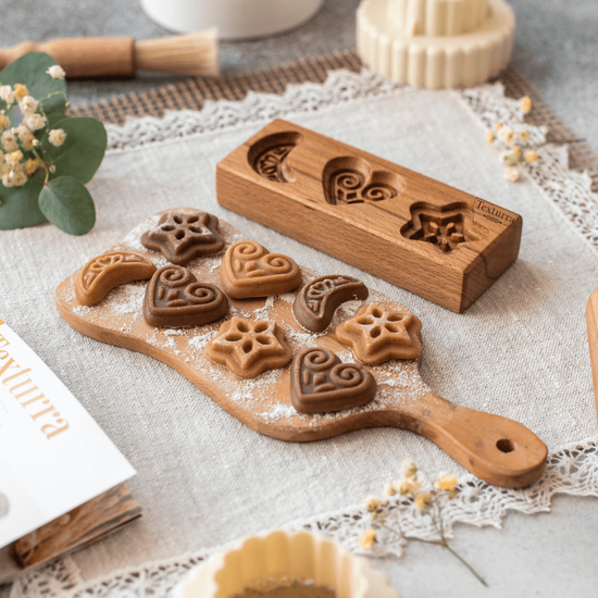 Пряничная форма Жамки (сердце, луна, звезда)