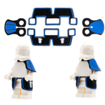 Комплект тканевых аксессуаров для клонов коммандеров (классика) (Цвета в ассортименте)