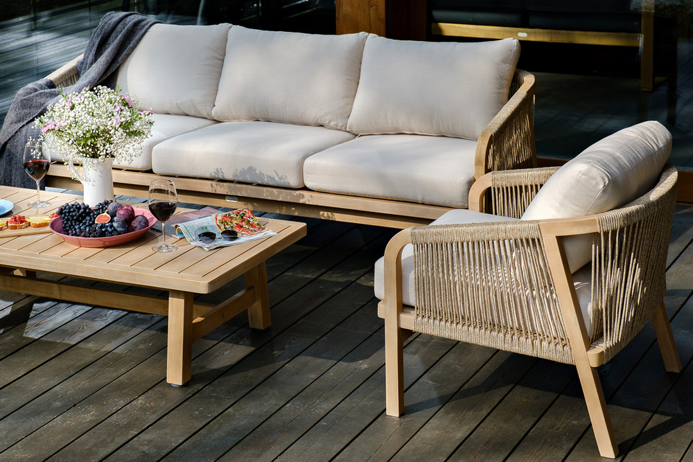 Диванная группа из акации RIMINI L