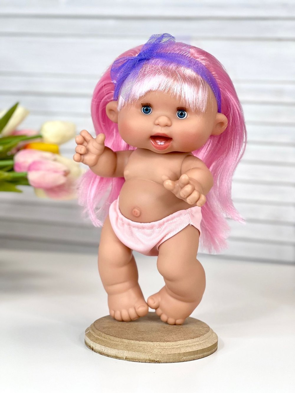 Пупс Nines 26см PEPOTE с закрыв. глазками (N804S24)