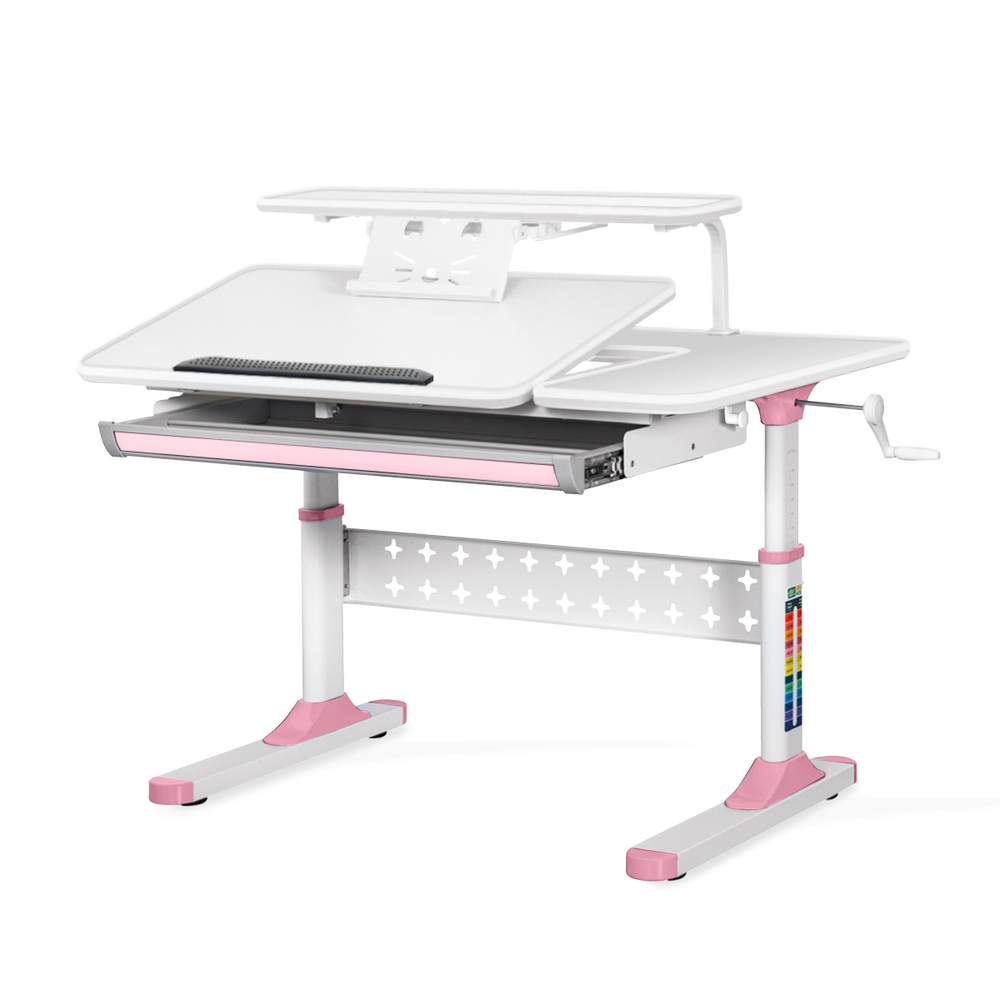 Письменный стол для школьников Ergokids Aspen с полкой S-50