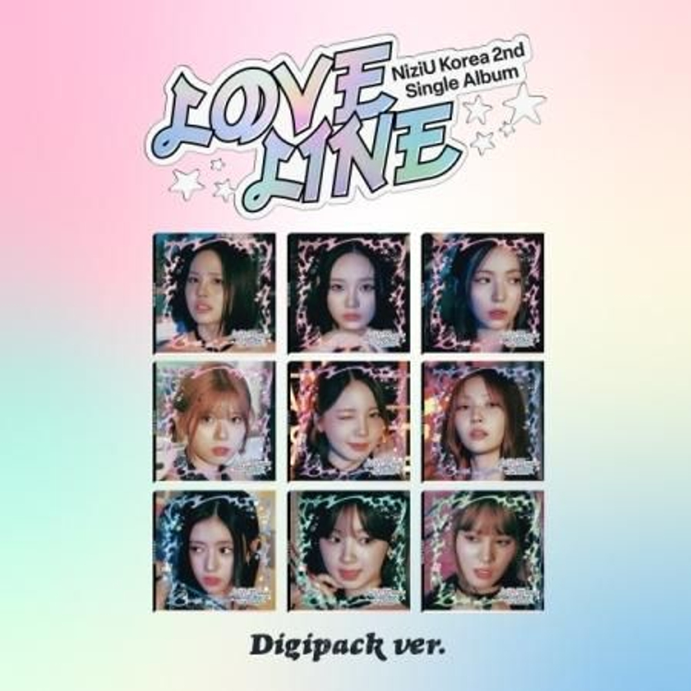 Альбом NIZIU - LOVE LINE 2nd Single Album DIGIPACK RANDOM Version