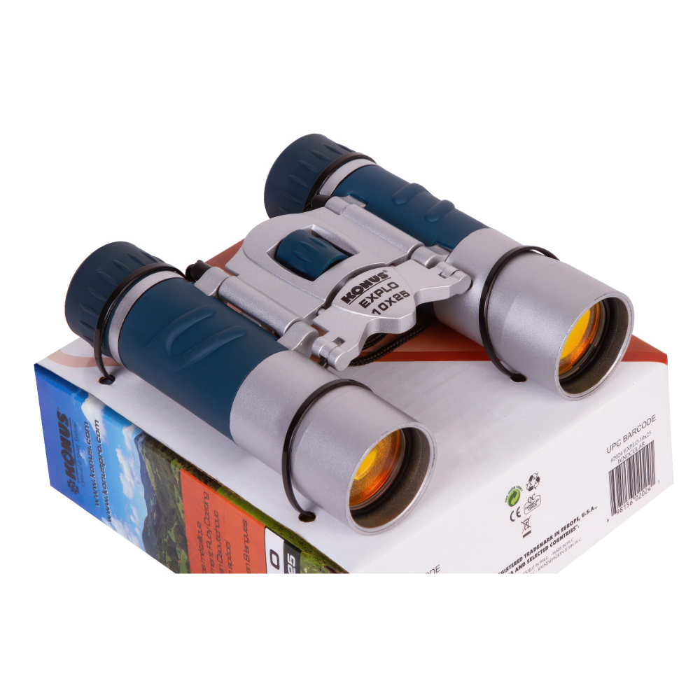 Бинокль Konus Explo 10x25 — компактный и легкий