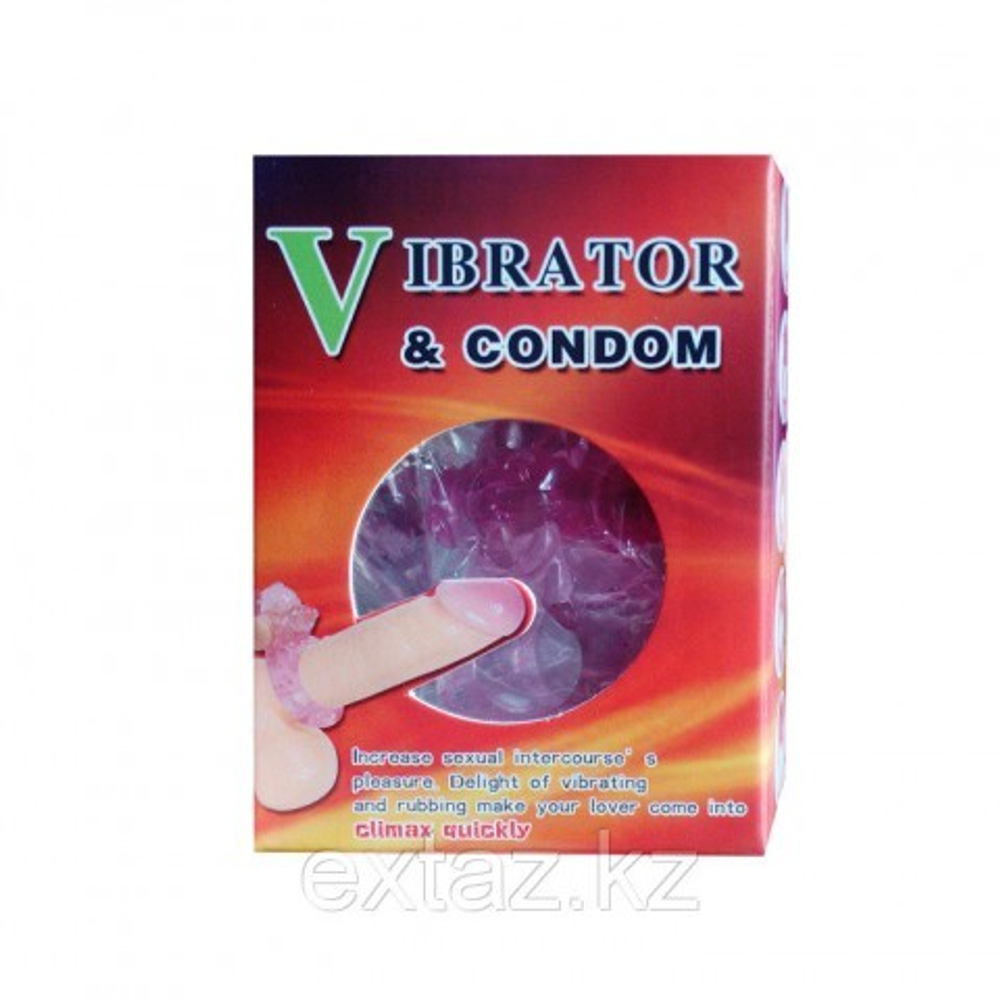 Эрекционное виброкольцо (Презерватив в подарок)