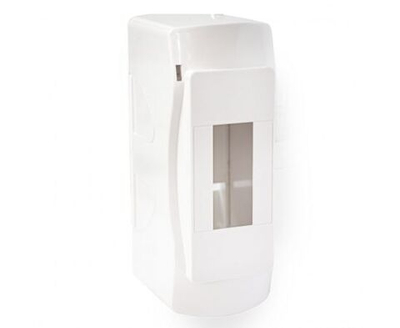 Бокс КМПн-2/4 корпус модульный пластиковый навесной для наружной установки без дверцы, IP30.