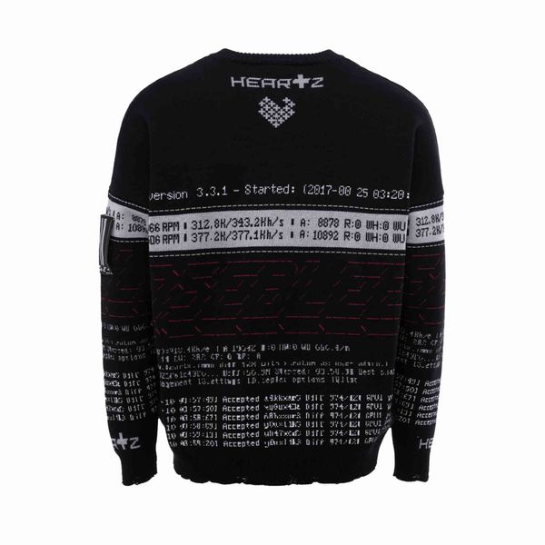 Свитер Database 2.0 Knitted черный - фото 3