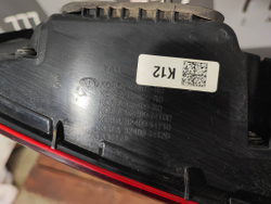 Фонарь задний центральный Kia Carnival 4 (KA4) 20-нв Б/У Оригинал 92409R0120